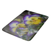 バスマット/パープルパンジー バスマット (アングル)