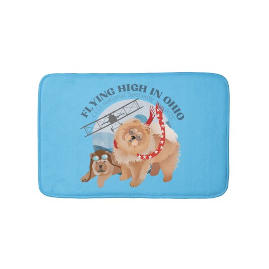 バスマット – ブルー2025ロゴ (正面)