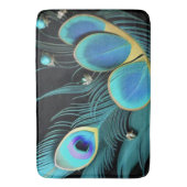 バスマット/威厳のある孔雀 – Bath Mat バスマット (正面縦)