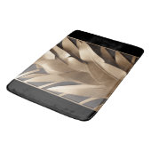 バスマット/彫刻金属バナナの葉/バスマット バスマット (アングル)