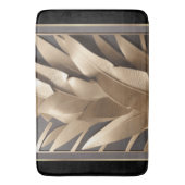 バスマット/彫刻金属バナナリーフ2/バスマット バスマット (正面縦)