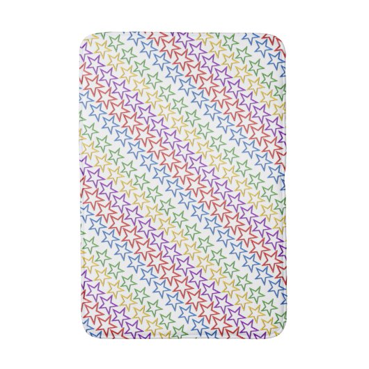 バスマット – 色星 (正面縦)