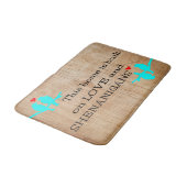 バスマパーソナライズされたット バスマット (アングル)