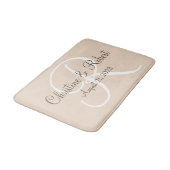 バスマモノグラムのット バスマット (アングル)