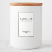 バスミニマルソークラベルセット フードラベル (正面)