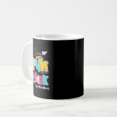 バスモニターをCkする兄貴たち Ckの学校生活ようこそ コーヒーマグカップ (正面左)