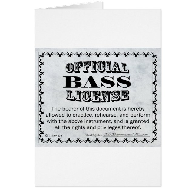 バスライセンス (正面)