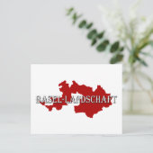 バスルカントリー – バーゼル – ランドシャフト ポストカード (スタンド正面)