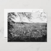 バスルシティのパノラマc1895、英国サマセット ポストカード (正面/裏面)