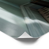 バスルームおもしろいデコールウォールアートトイレプリント ポスター (コーナー)