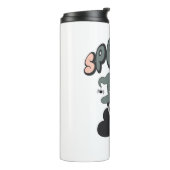 バスルームおもしろいユーモアかわいいレトロハロウィン不気味P タンブラー (回転左)