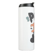 バスルームおもしろいユーモアハロウィン不気味プールデザイン タンブラー (回転左)