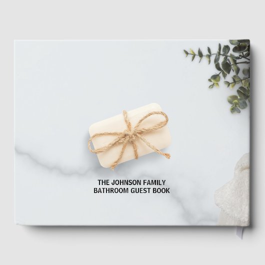 バスルームおもしろいユーモア5つ星レビューバスルーム ゲストブック (裏面)