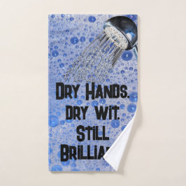 バスルームおもしろい10代の男の子のバスルームの装飾 ハンドタオル