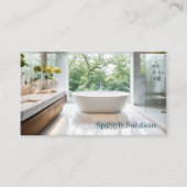 バスルームお洒落モダンホームの改善 名刺 (正面)