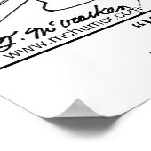 バスルームでの仮想ワークプレース ポスター (角)