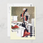 バスルームにぴったり ポストカード (正面/裏面)