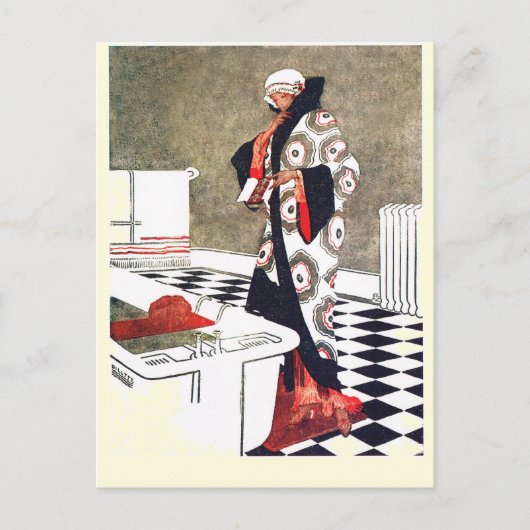 バスルームにぴったり ポストカード (正面)