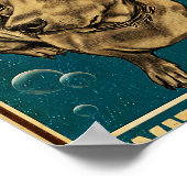 バスルームに行くダシュント ポスター (角)