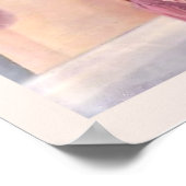 バスルームのウォールアート – 美しい女性 ポスター (角)