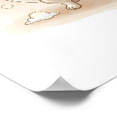 バスルームのクマのウォールアート 子供部屋 ポスター (角)