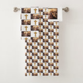 バスルームのタオルがイエスを設定 バスタオルセット (インサイチュ)