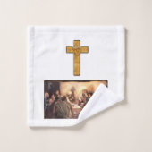 バスルームのタオルがイエスを設定 バスタオルセット (ウォッシュタオル)