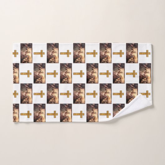 バスルームのタオルがイエスを設定 バスタオルセット (ハンドタオル)