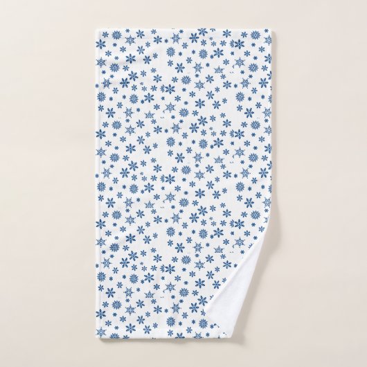 バスルームのタオルがクリスマスを飾る バスタオルセット (ハンドタオル)