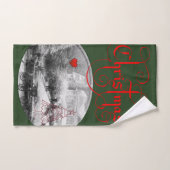 バスルームのタオルがクリスマスを飾る バスタオルセット (ハンドタオル)