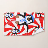 バスルームのタオルがクリスマスを飾る バスタオルセット (ハンドタオル)