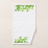 バスルームのタオルに掛けた「モスタ付きホテル」 バスタオルセット (ハンドタオル)