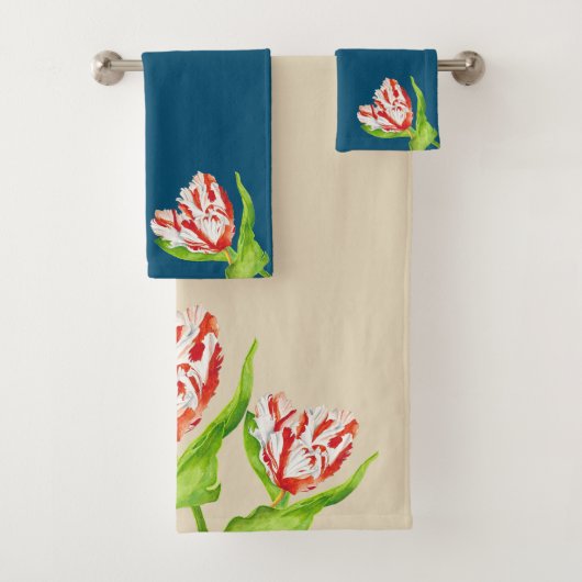 バスルームのタオルのセットにチューリップエステラRijnveld バスタオルセット (インサイチュ)