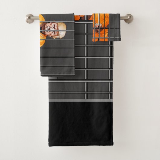 バスルームのタオルセットでトランプ バスタオルセット (インサイチュ)