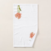 バスルームのタオルセットにキャンディーケーンリリー バスタオルセット (ハンドタオル)