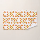 バスルームのタオルセット紅葉カボチャ バスタオルセット (ハンドタオル)