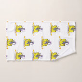 バスルームのタオル設定マウスネズミチーズ バスタオルセット (ハンドタオル)