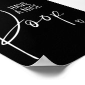 バスルームのデコールアナイスウンチおもしろいウォール引用文 ポスター (角)