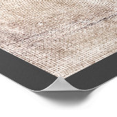 バスルームのポスターを下りようとしている ポスター (角)