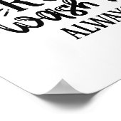 バスルームのルールウォールアートおもしろい諺ポスター ポスター (角)