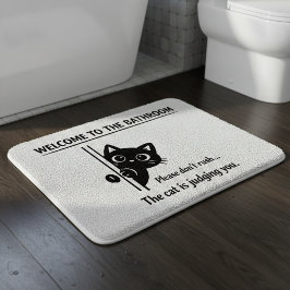 バスルームの猫の仲間たちへようこそ バスマット