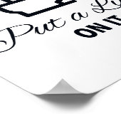 バスルームの看板にふた付け ポスター (角)