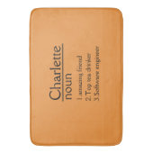 バスルームの装飾 | 内部設計 | バスルームのデコラ バスマット (正面縦)