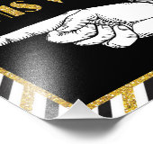 バスルームの離れ向き記号() - 8" x 10"プリント フォトプリント (角)