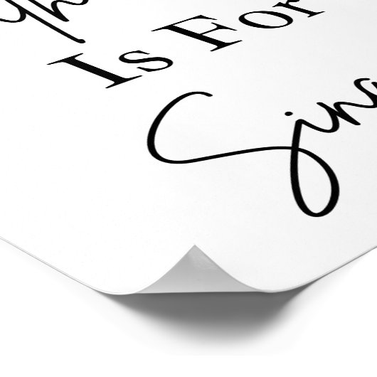 バスルームはバスルームのウォールアートを歌うための浴室である ポスター (角)