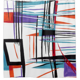 🎨バスルームを聖域に変芸術的更 シャワーカーテン