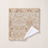 バスルームインスパイアセットKlimpt Raveマンパターン バスタオルセット (ウォッシュタオル)