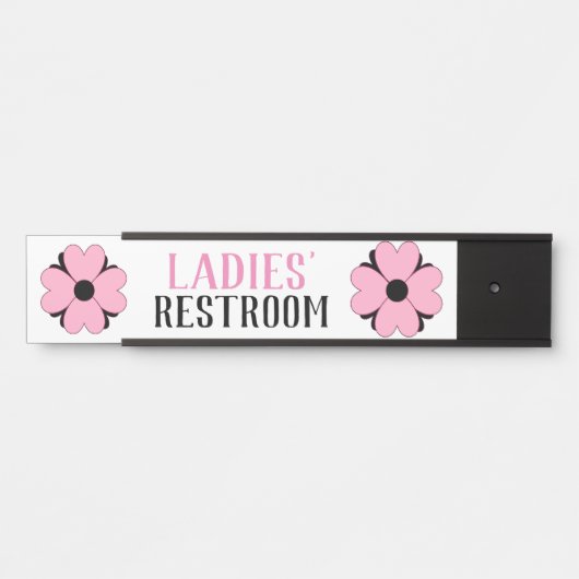 バスルームシンボルや象徴女性用トイレのドアサイン サインプレート (正面)