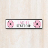 バスルームシンボルや象徴女性用トイレのドアサイン サインプレート (正面)