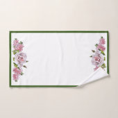 バスルームバラセットの彫刻 バスタオルセット (ハンドタオル)